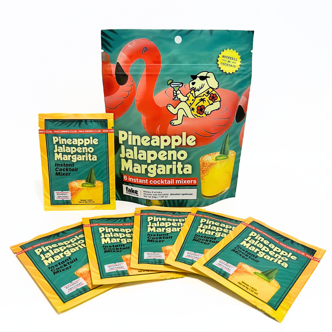 Pineapple Jalapeño Margarita - Instant Cocktail Mixer (6 pack)
