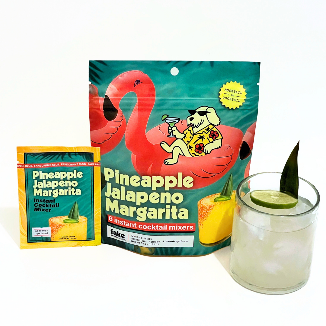 Pineapple Jalapeño Margarita - Instant Cocktail Mixer (6 pack)