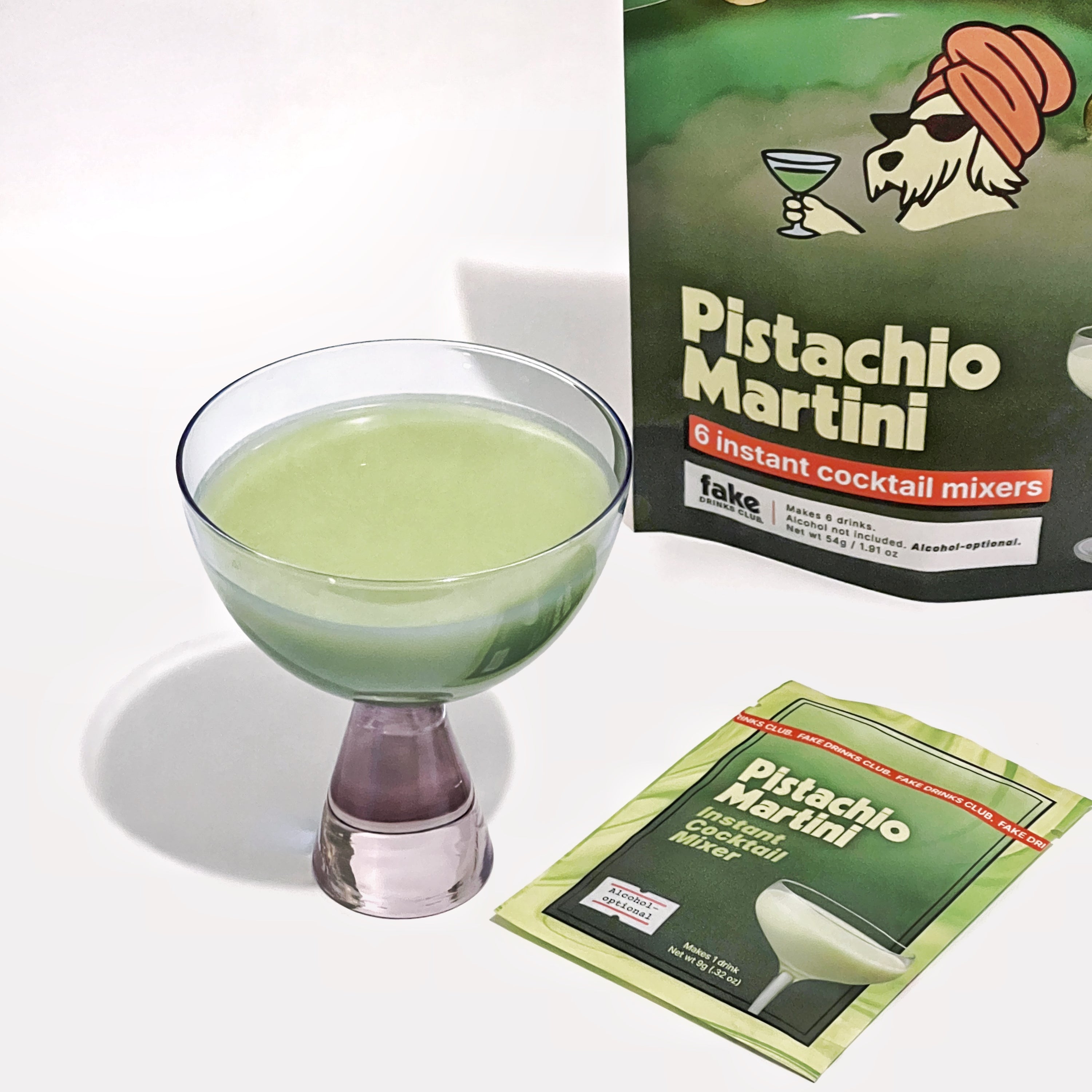 Pistachio Martini - Instant Cocktail Mixer (6 pack)