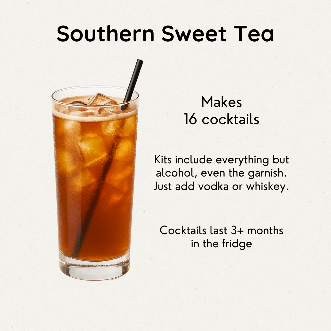 Southern Sweet Tea – Infusion Kit (Makes 16 Cocktails)