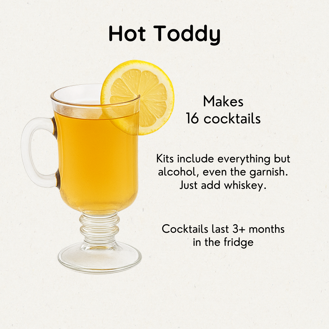 Hot Toddy – Infusion Kit (Makes 16 Cocktails)